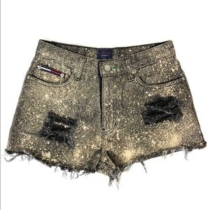 TOMMY HILFIGER 90’s Destroyed High-Rise Shorts 28